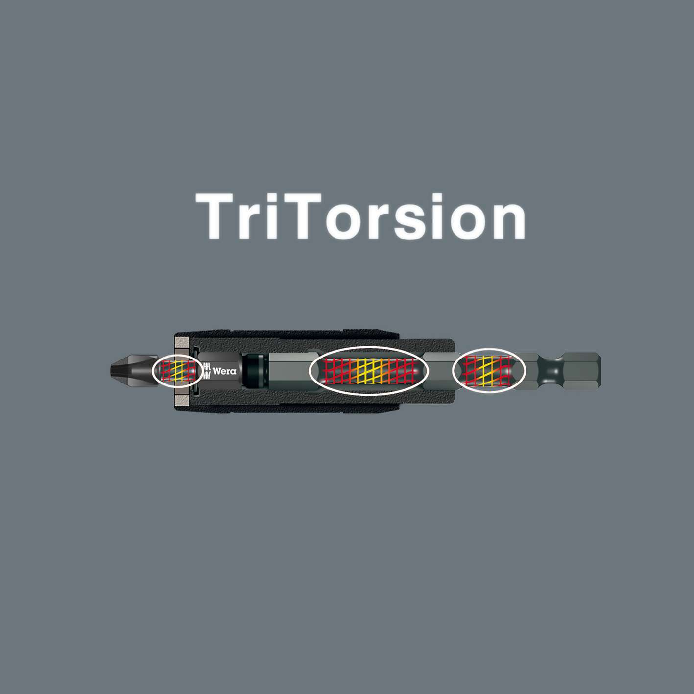 Набор бит ударных с битодержателем 30 Impaktor 1, алмаз, 30 пр., 1/4 C6.3 Bit-Check WE-057690