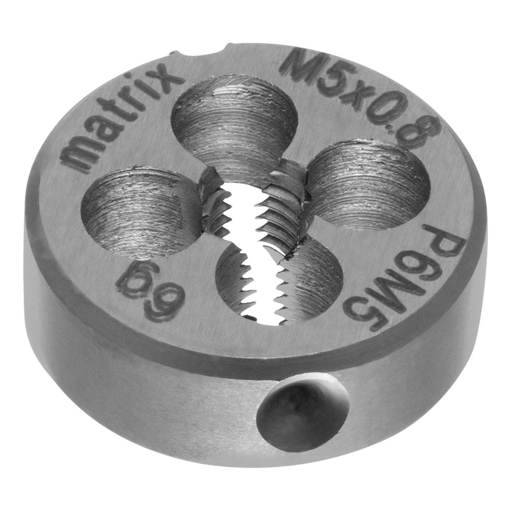 Плашка М5 х 0.8 мм, Р6М5 Matrix