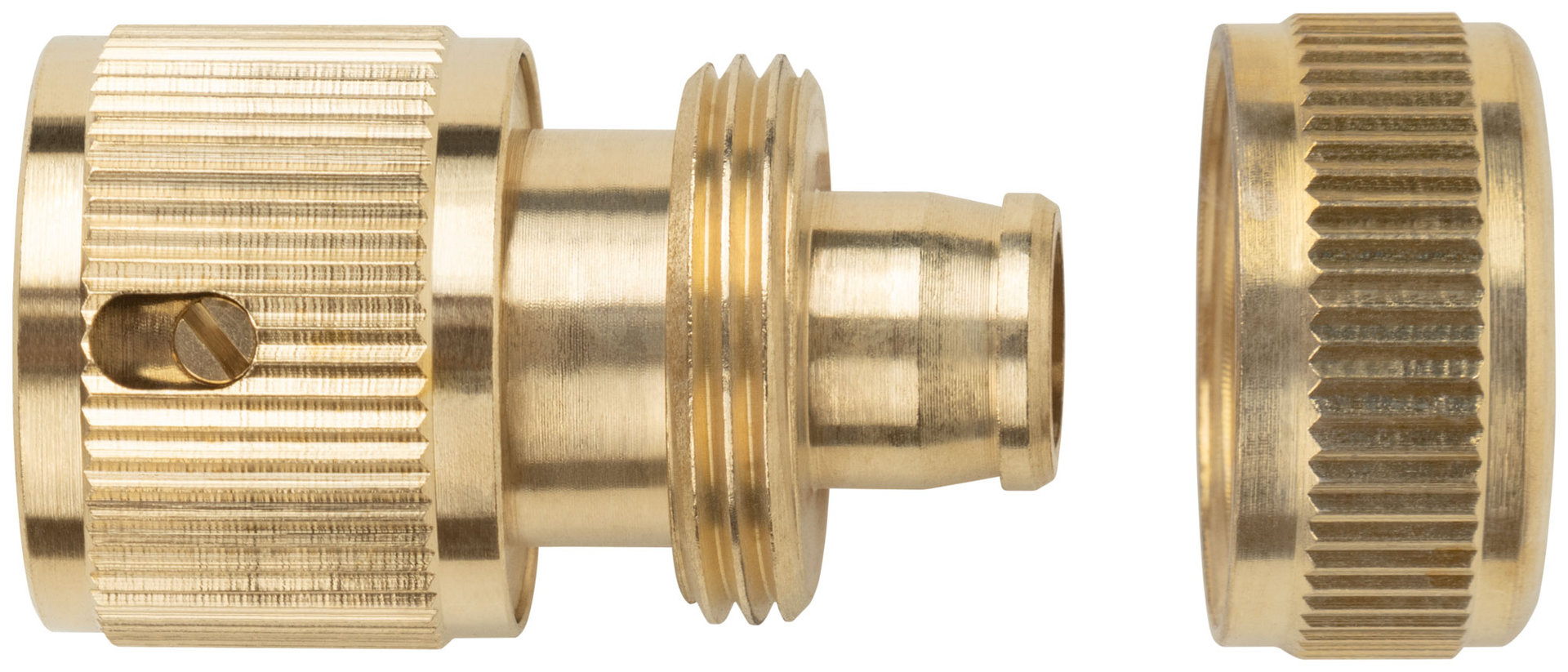 Соединитель, латунь 1/2 (77440)