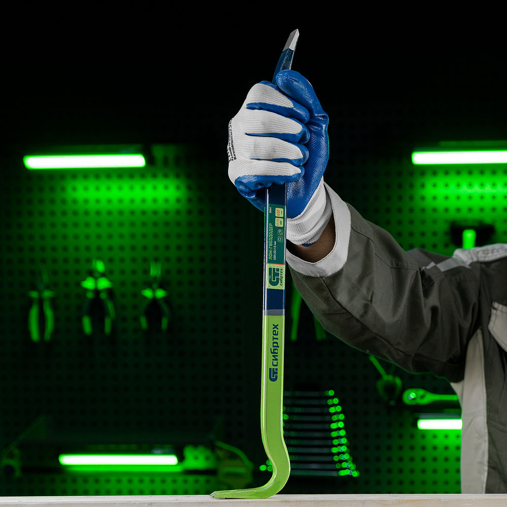 Лом-гвоздодер 450 х 22 х 12 мм Сибртех