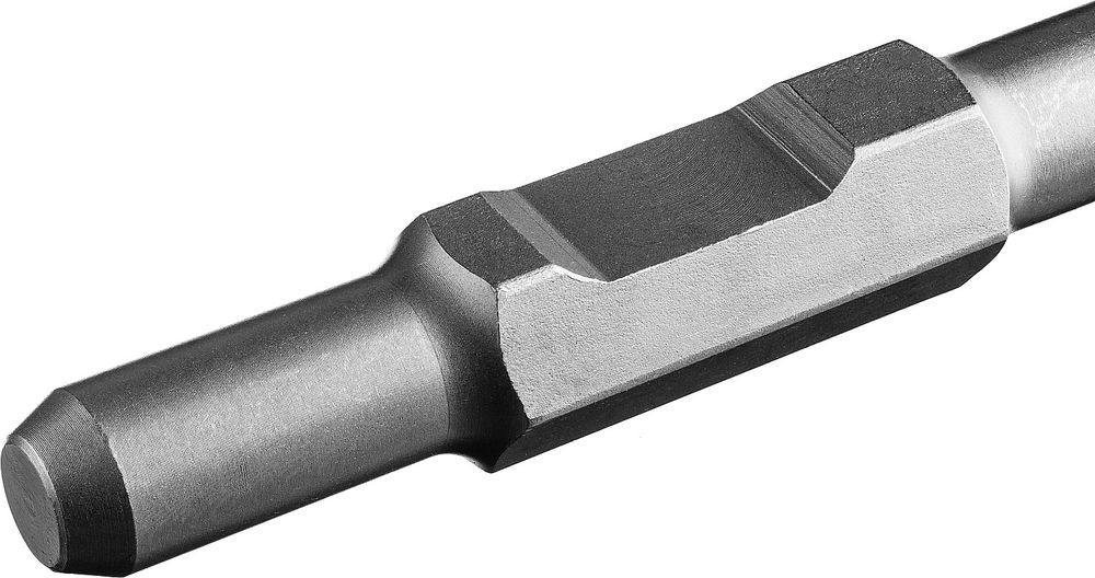 Пикообразное зубило ALLIGATOR, 400 мм, HEX 30 KRAFTOOL 29345-00-400