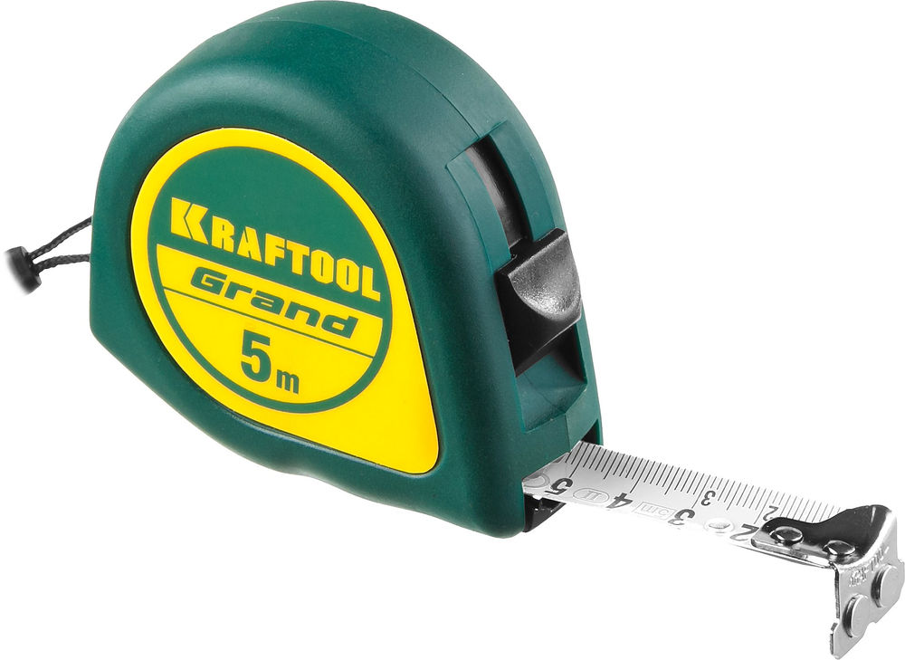 Рулетка 5 м х 19 мм Grand KRAFTOOL 34022-05-19