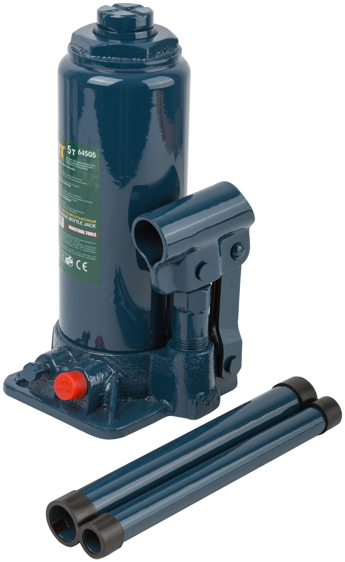 Домкрат гидравлический бутылочный 5 т