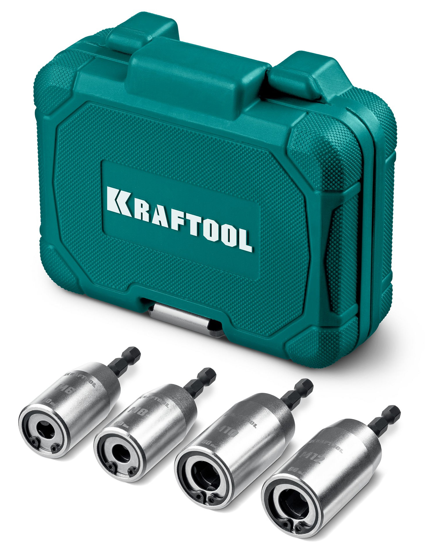 Набор ударных шпильковертов STUD DRIVER, 4 шт, М6, М8, М10, М12 KRAFTOOL 26199