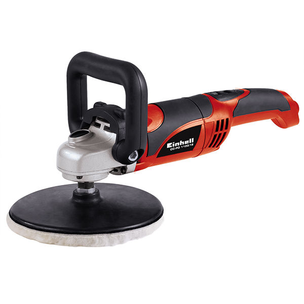 Машина полировальная Einhell CC-PO 1100/1 E,180мм,1100Вт,1000-3500/мин,набор кругов,кейс (2093264)