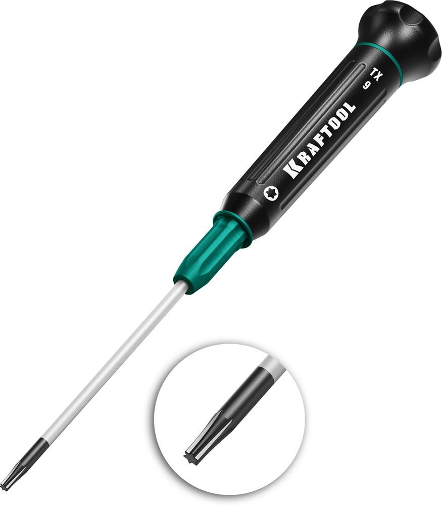 Отвертка для точных работ Precision TX9 KRAFTOOL 25684-09