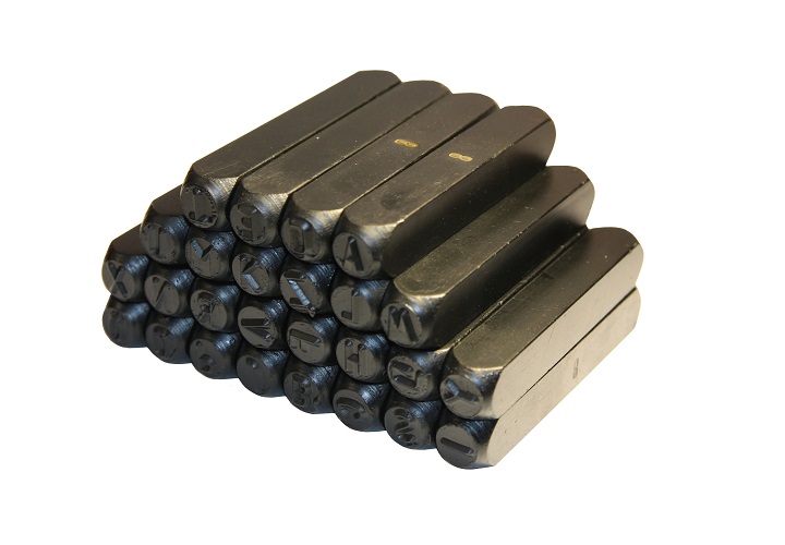 Клейма буквенные № 5 латиница твердосплавные NINZ