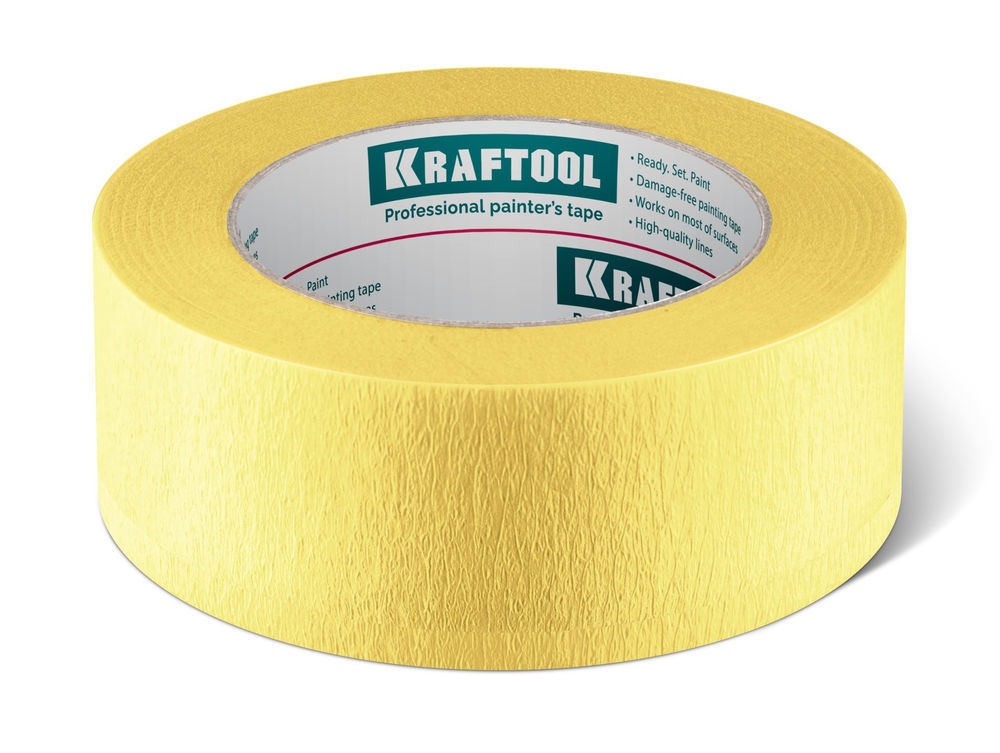 Малярная лента #500 Flex, 38 мм х 30 м, для изогнутых линий KRAFTOOL 12105-38