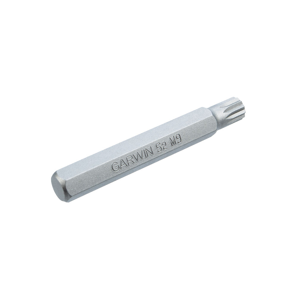 Бита, с шестигранным хвостовиком, 10 мм, M9, 75 мм, 1 шт, GARWIN PRO, 631055-M9