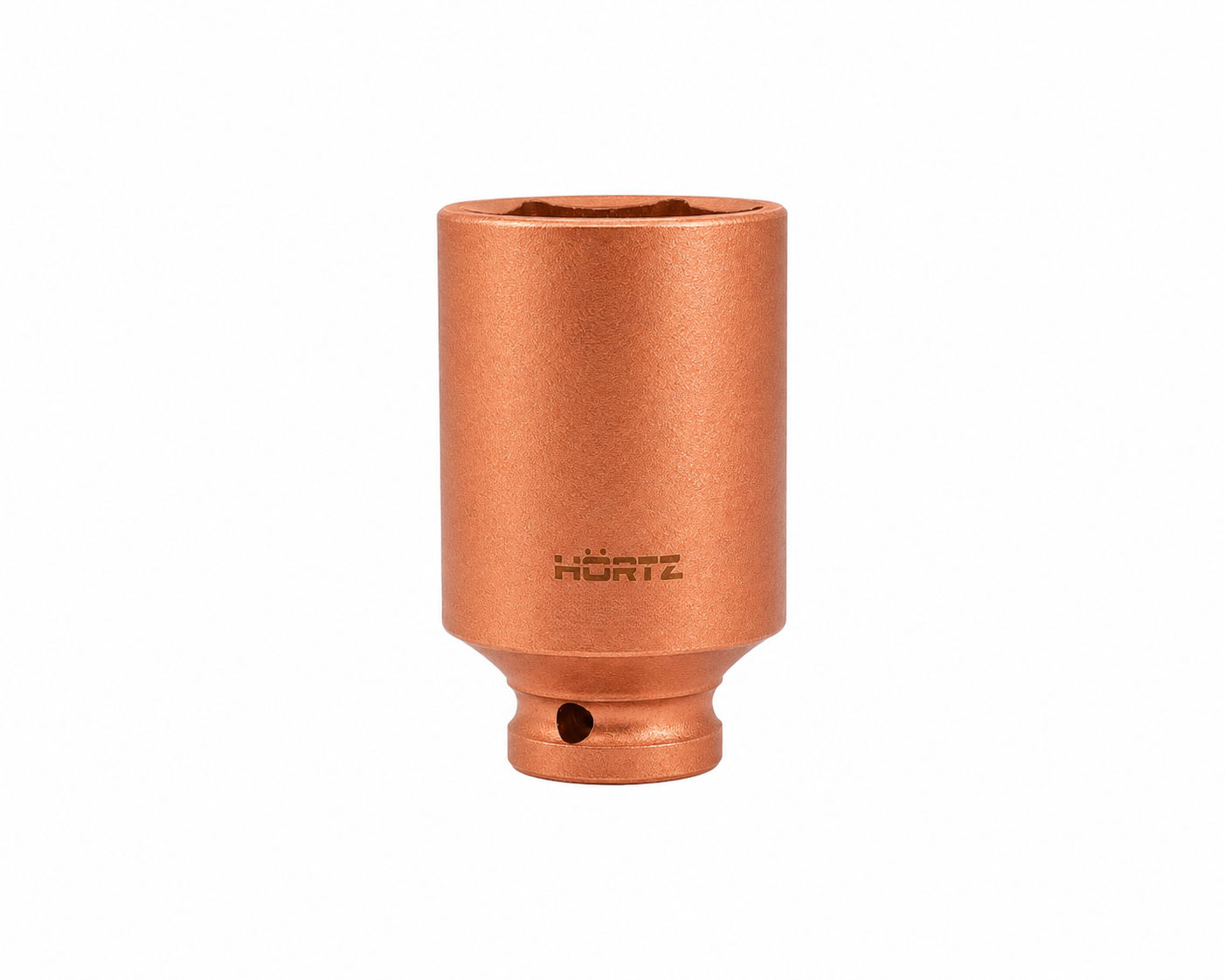 Головка торцевая сменная ударная глубокая 30 1/2 омеднение HORTZ