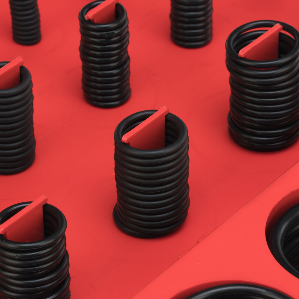 Набор резиновых уплотнительных прокладок, D 7-53 мм, 406 предмета Сибртех (47597)