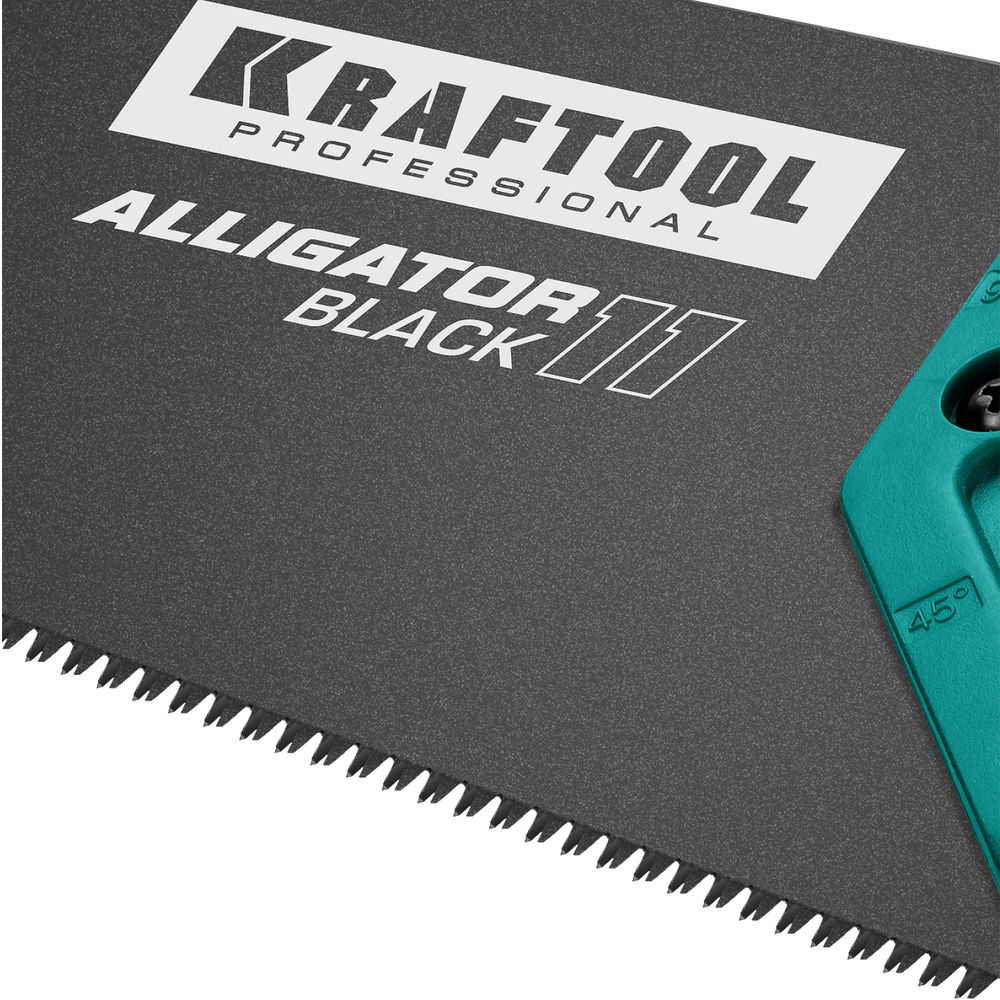 Ножовка для точного реза Alligator Black 11, 550 мм KRAFTOOL 15205-55