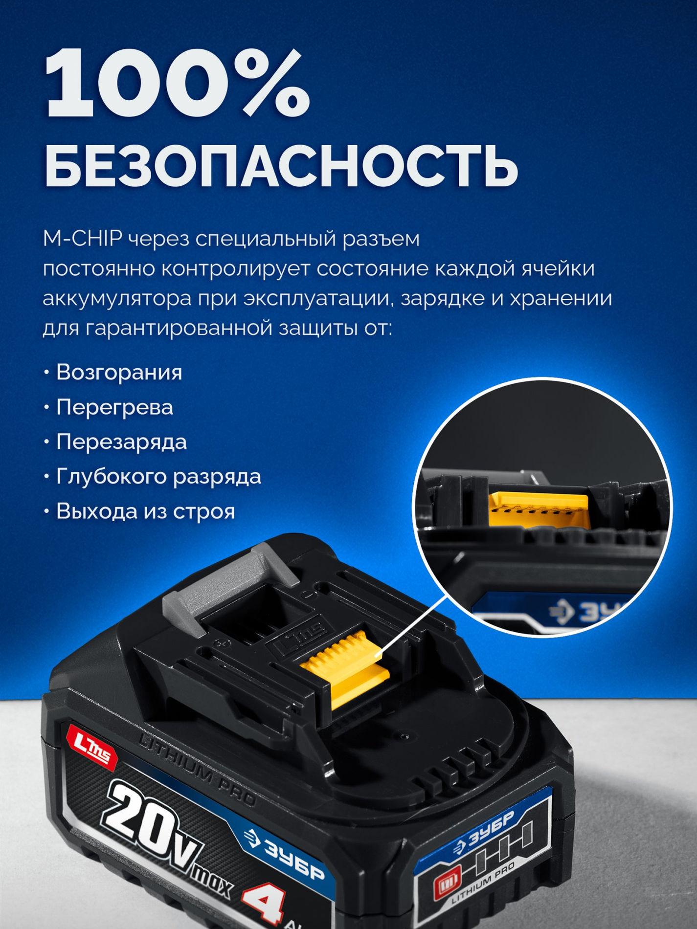 ЗУБР 20 В, d82 мм, без АКБ (LMS), редукторная мини-УШМ с доп. основанием, Профессионал (AB-80-700R)