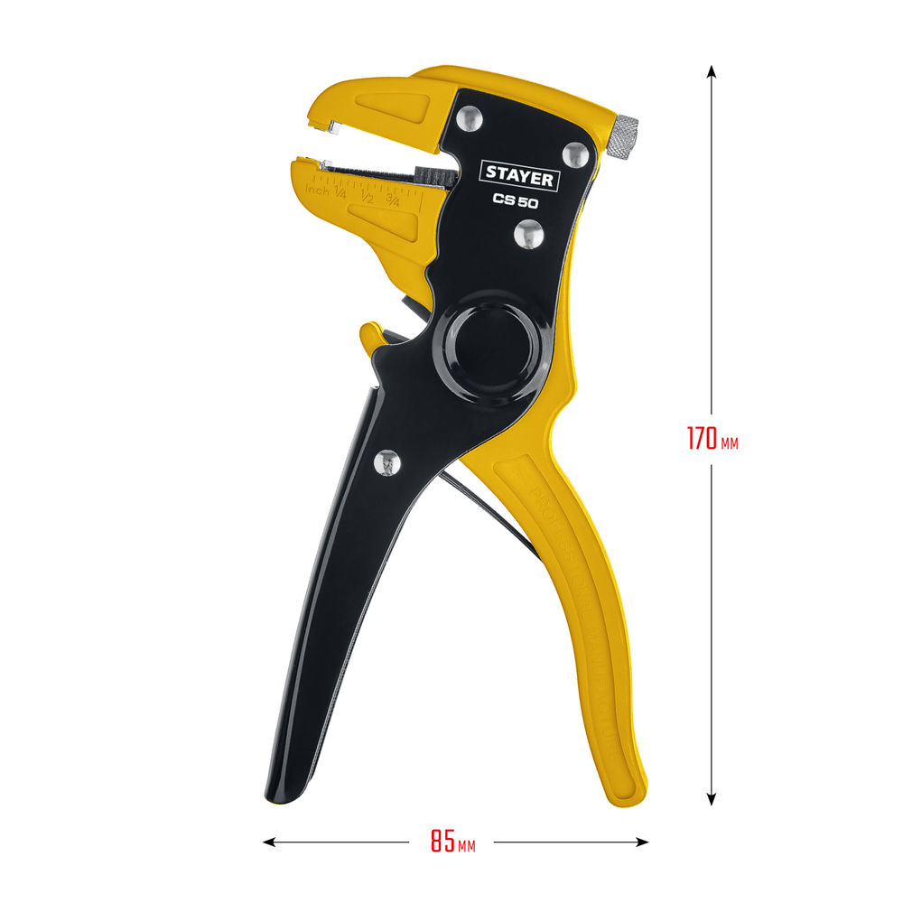 Стриппер автоматический CS-50, 0.2 - 6 мм2 STAYER Professional 22636_z01