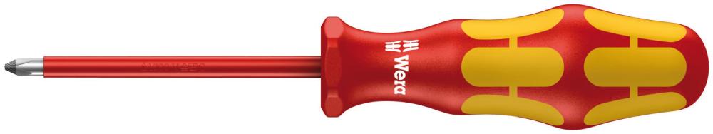 Отвёртка диэлектрическая крестовая PH 2 x 200 мм VDE серия 162 i PH Wera WE-006159
