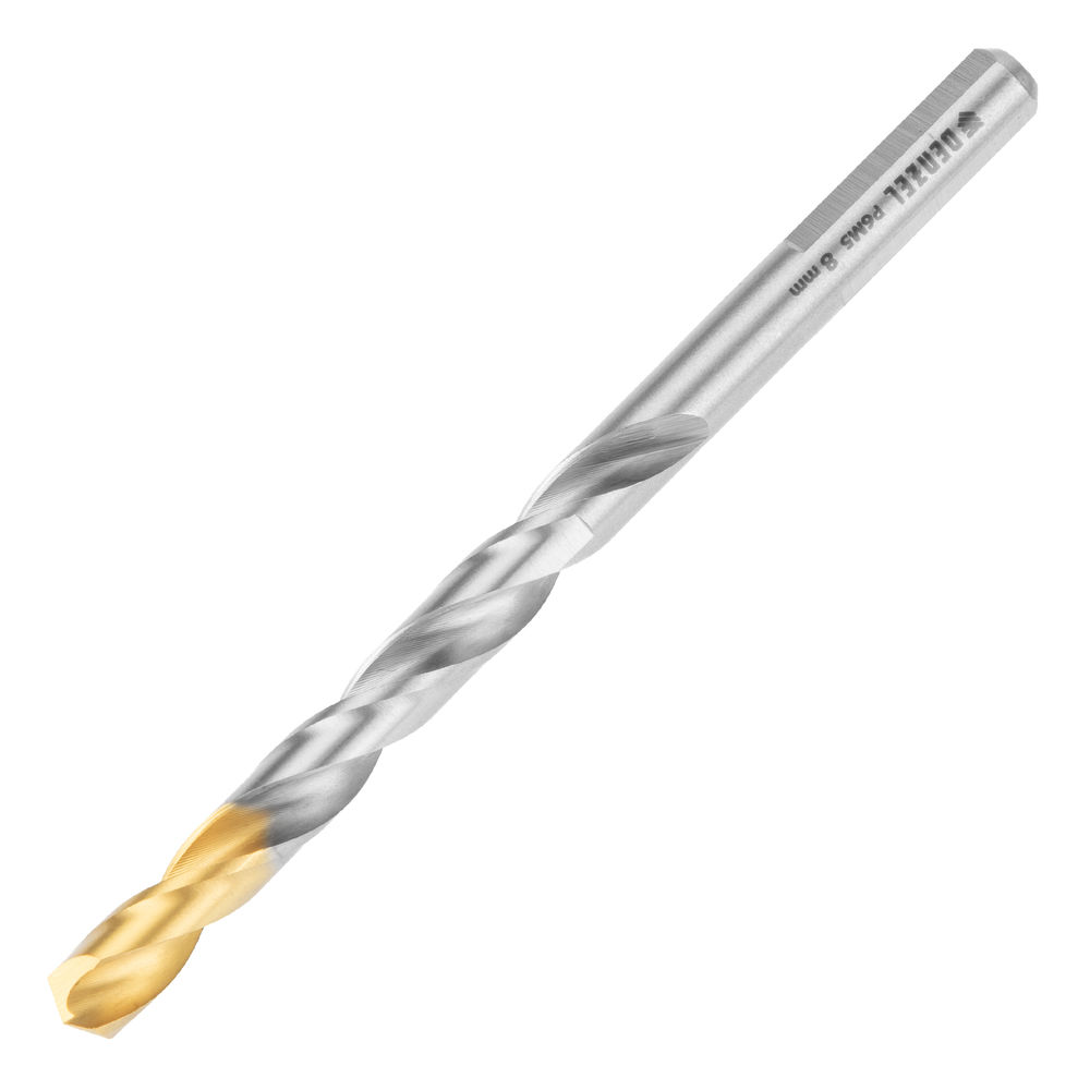 Набор сверл по металлу, 2-8мм, Р6М5-TiN, Golden Tip, 6 шт Denzel (723000)