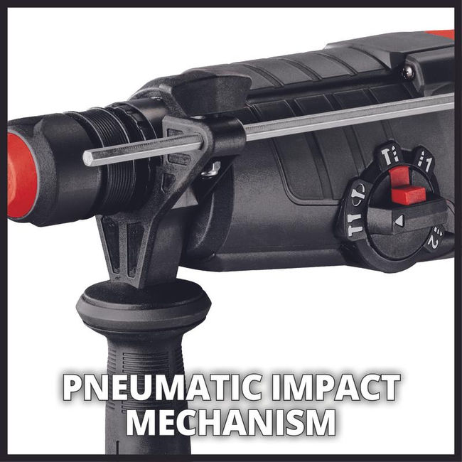 Перфоратор Einhell TE-RH 950 5F,SDS-plus,950Вт,2ск,0-1200/2600об/мин,28мм,3Дж,2 патрона,кейс E-Box (4257978)
