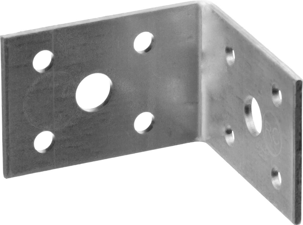 Крепежный уголок УК-2.0 35 x 50 x 50 x 2 мм, цинк ЗУБР 310126-35-050