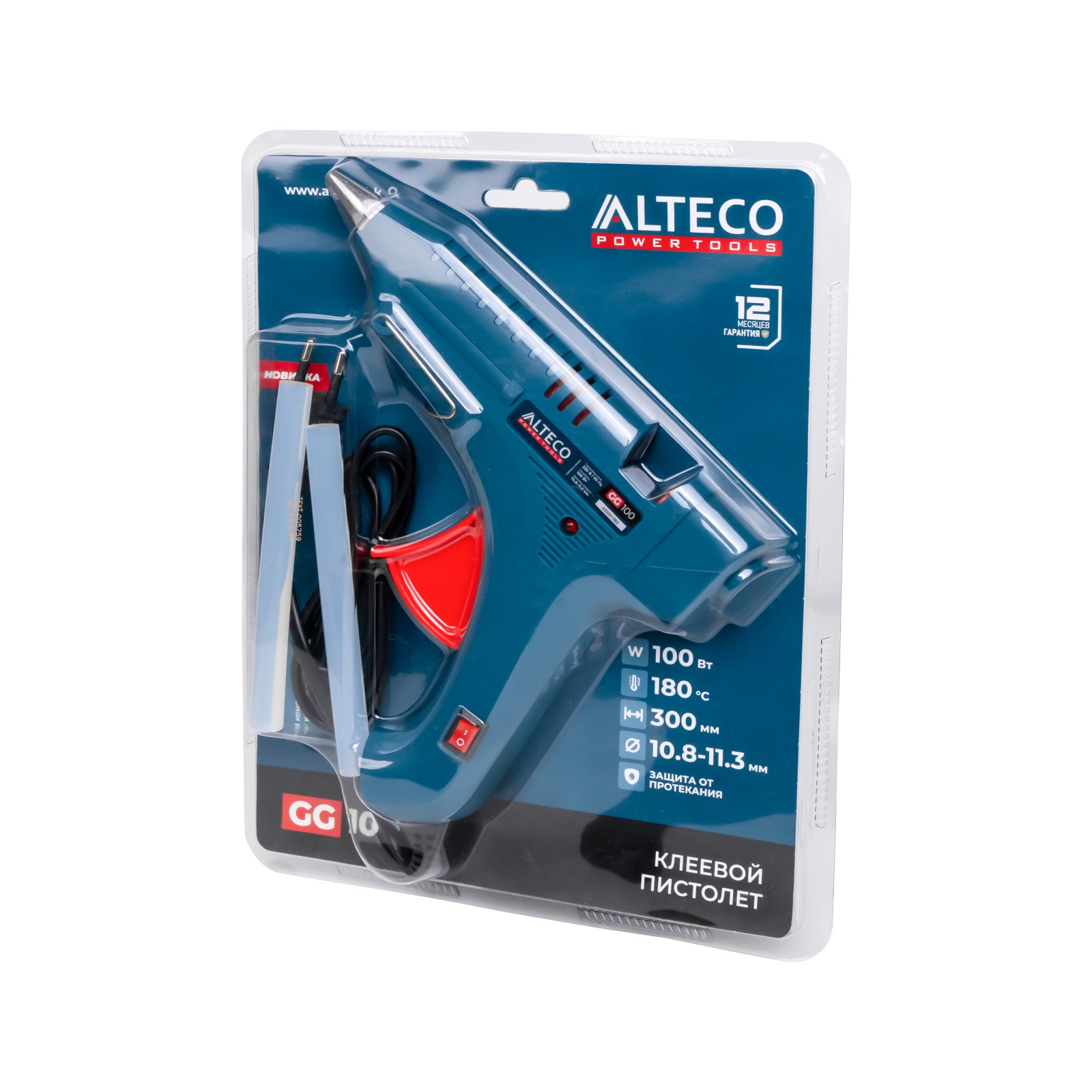 Клеевой пистолет GG 100 ALTECO, шт