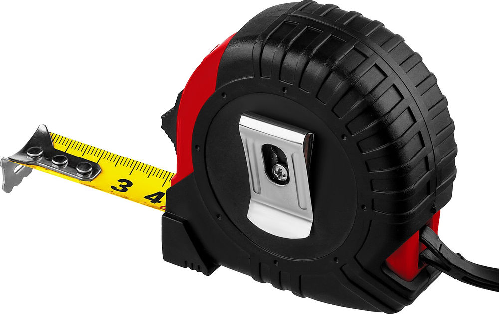 Рулетка Rubber 3 м х 18 мм MIRAX 34011-03-18