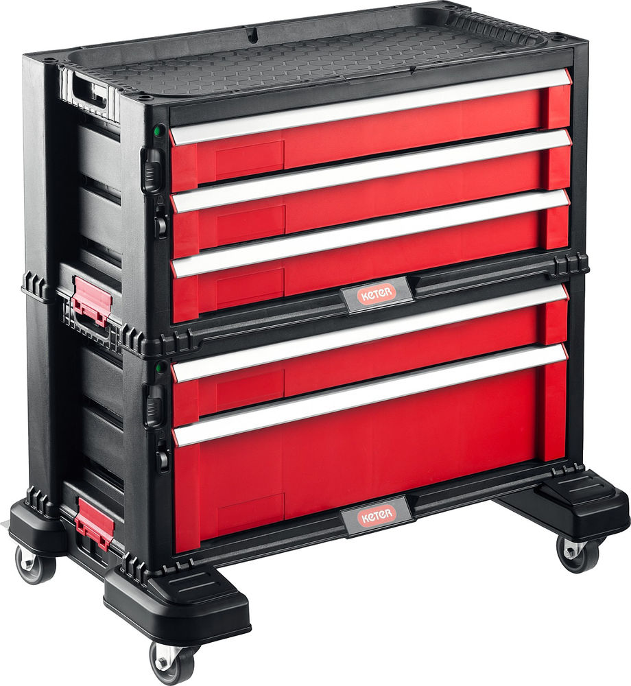 Ящик пластиковый 562 х 289 х 502 мм (22) с 5 выдвижными полками DRAWER KETER 38380-5