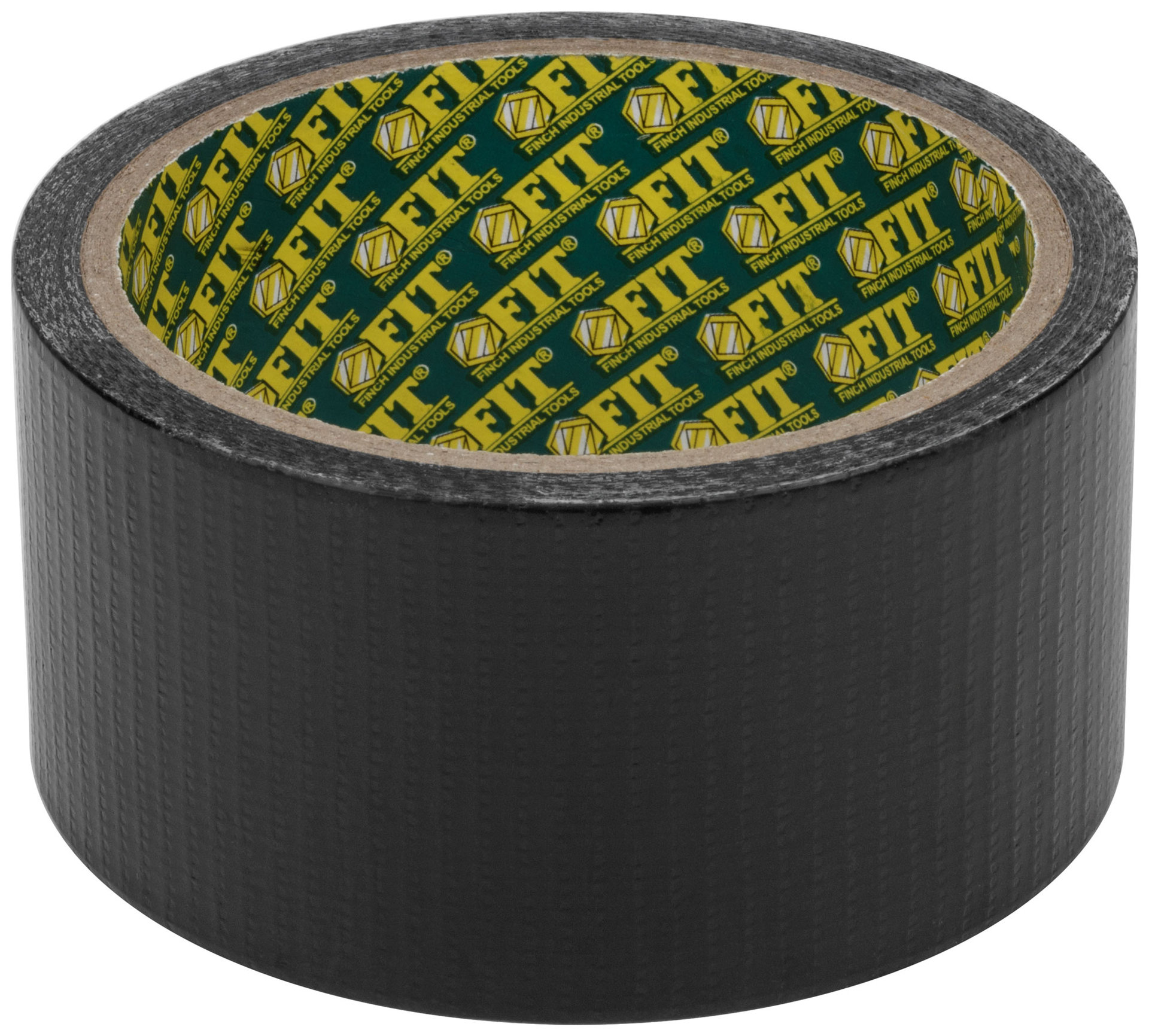 Лента клейкая универсальная армированная Ductape, черная, 48 мм х 10 м (11764)