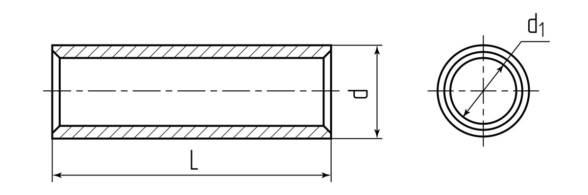 Гильза кабельная ГМЛ 150-19 (КВТ) (41178)