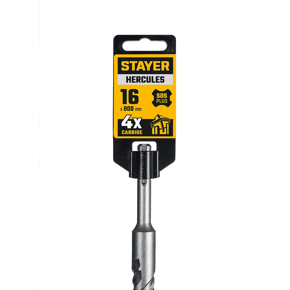 Бур SDS-plus HERCULES-4Х 16x800 мм STAYER 29290-800-16