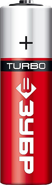 Батарейки алкалиновые TURBO, AA x 4, 1.5 В ЗУБР 59213-4C_z01
