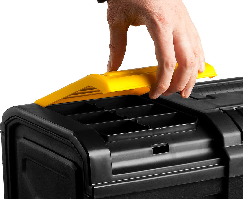 Ящик пластиковый для инструментов 480 х 270 х 240 TOOLBOX-19 Professional STAYER 38167-19
