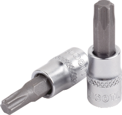 Головка торцевая с вставкой torx T25 1/4 Licota H2T25