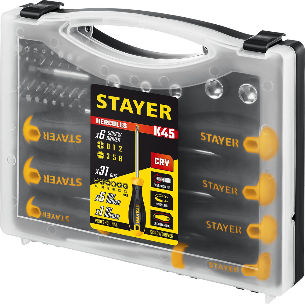 Бита с торцовой головкой Professional STAYER 8х48 мм 1 шт 26390-08  