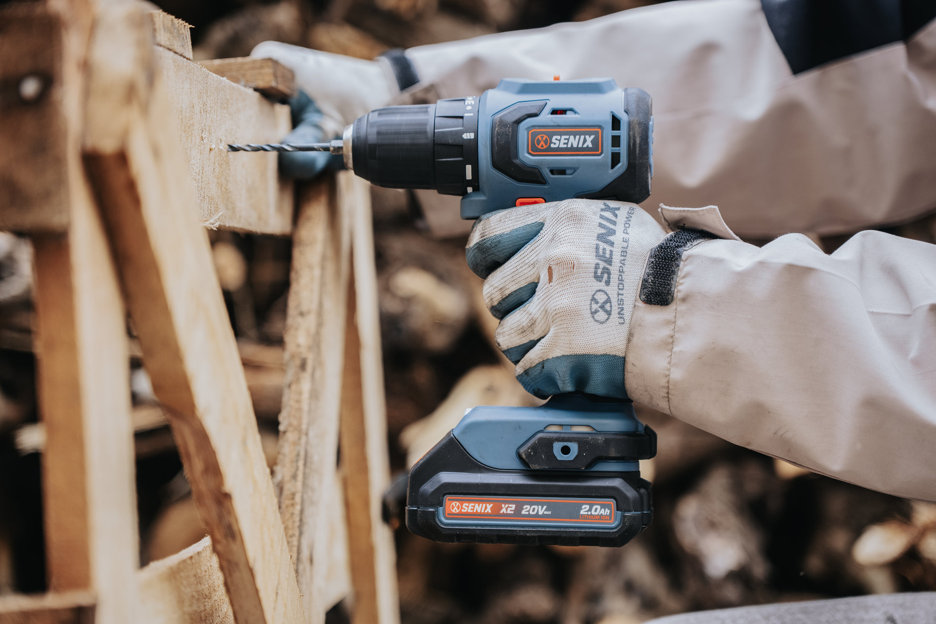 Дрель-шуруповерт, 50 Нм X2 20В