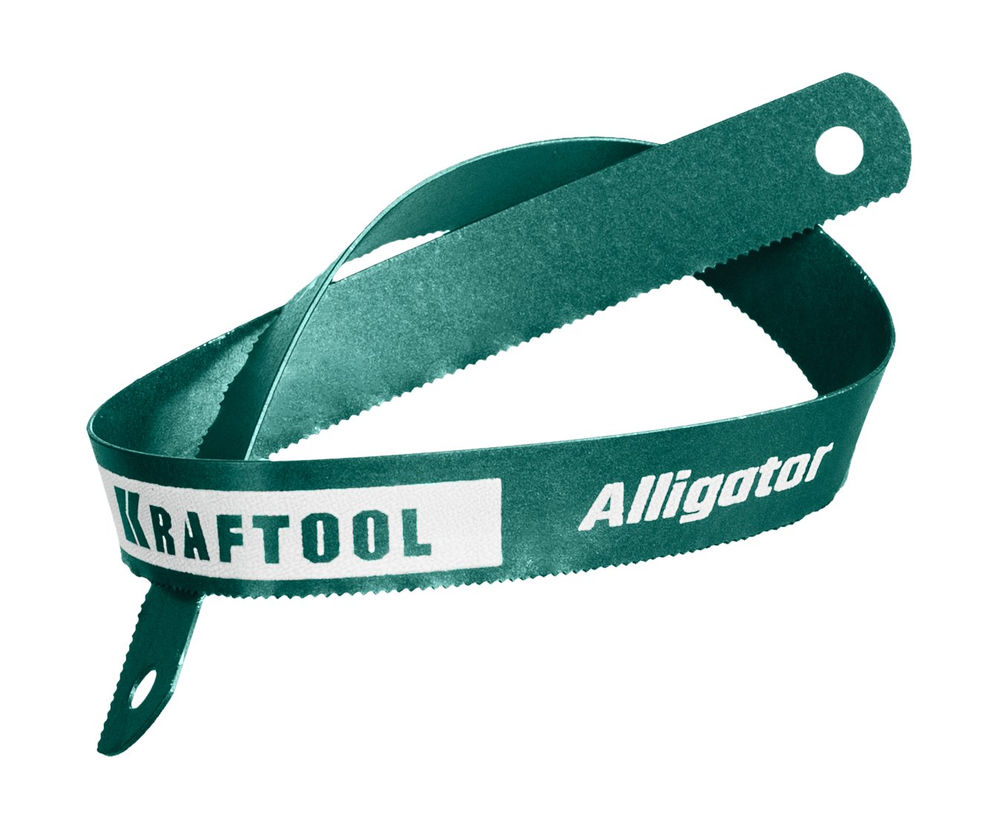 Биметаллическое гибкое полотно по металлу Alligator-32, 32 TPI, 300 мм KRAFTOOL 15942-32