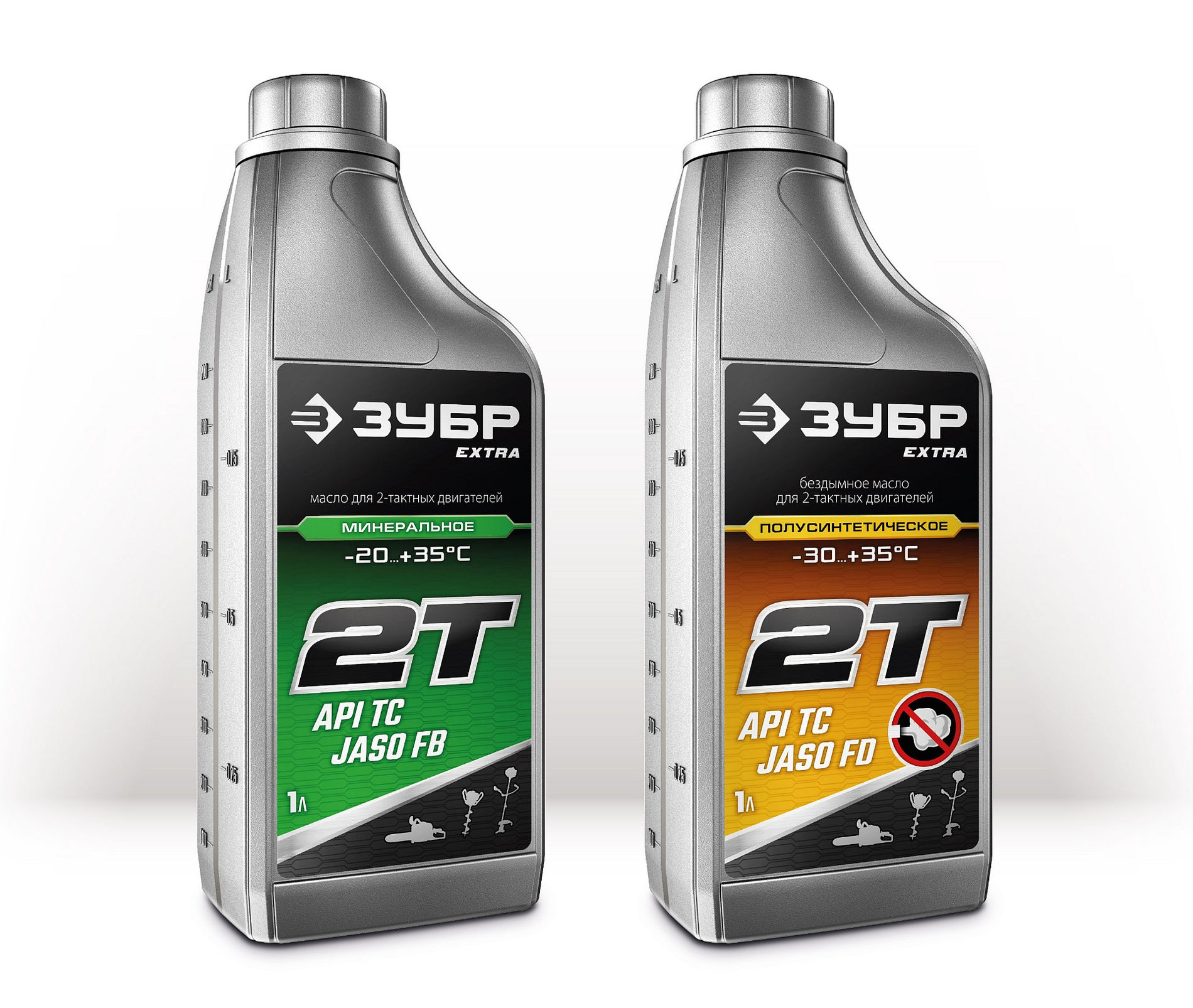 ЗУБР 2Т-М, 1 л, минеральное масло для 2-тактных двигателей, EXTRA (70602-1)