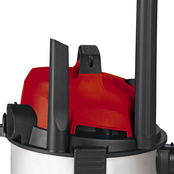 Пылесос строительный Einhell TC-VC 1820 SA, 1250В,180мбар,20л,нерж.бак,розетка (2342425)