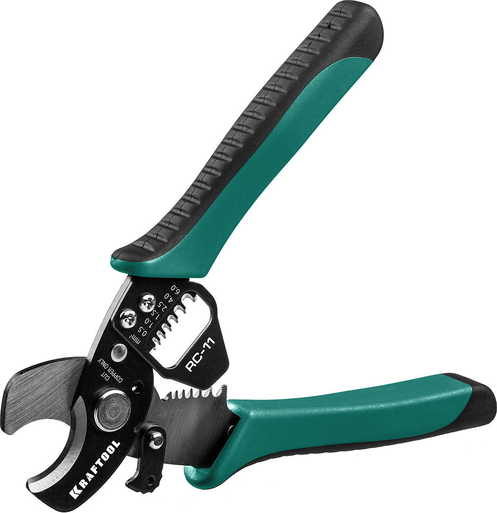 Кабельные ножницы RC-11, 2 в 1 KRAFTOOL 22696-2