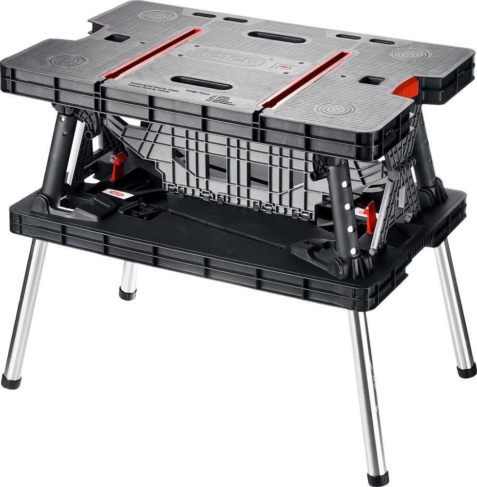 Верстак складной столярный 850х550х755 мм FOLDING KETER 38730