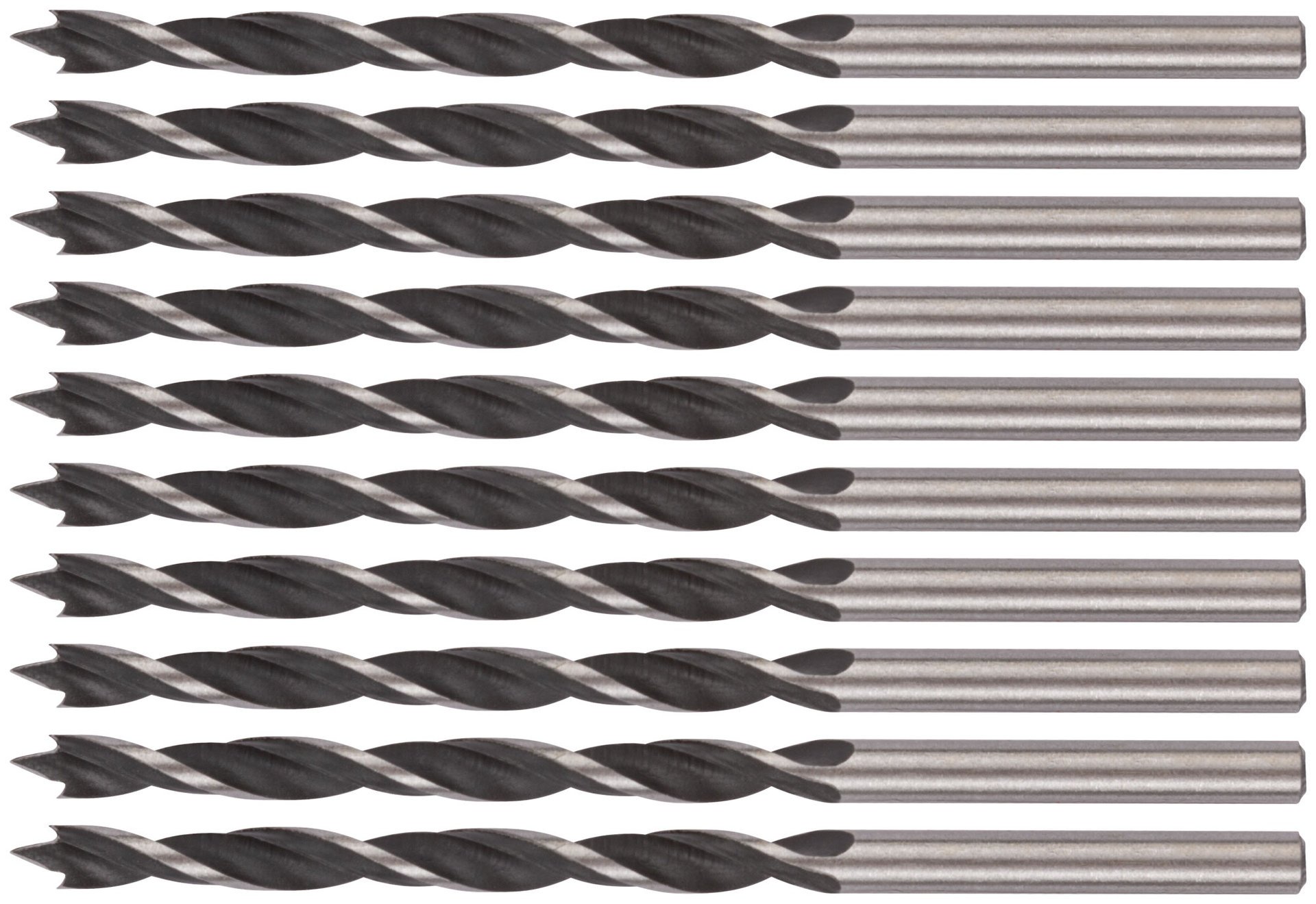 Сверла по дереву 3 мм (10 шт.) (36033)