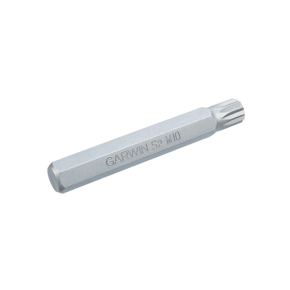 Бита, с шестигранным хвостовиком, 10 мм, M10, 75 мм, 1 шт, GARWIN PRO, 631055-M10