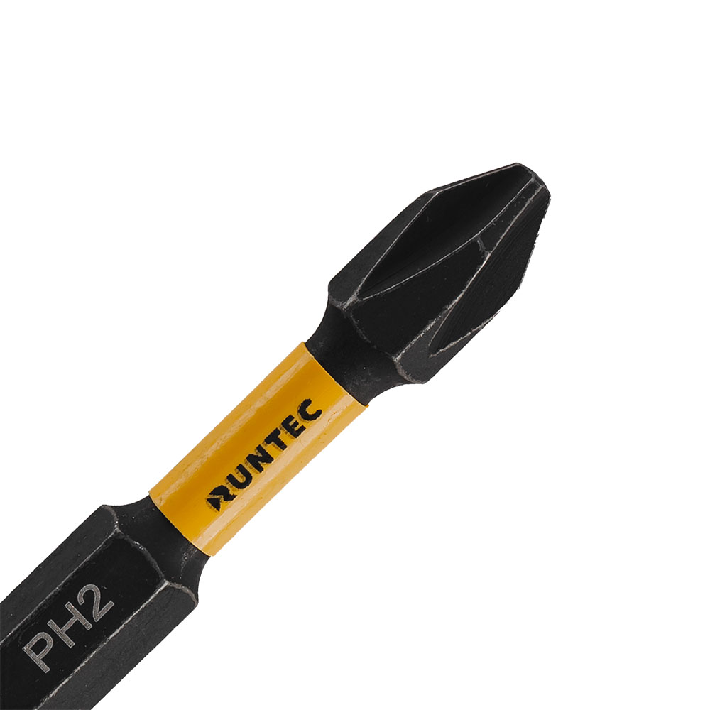 Бита ударная H6.35 50мм PH2 5шт. RUNTEC RT-IB50