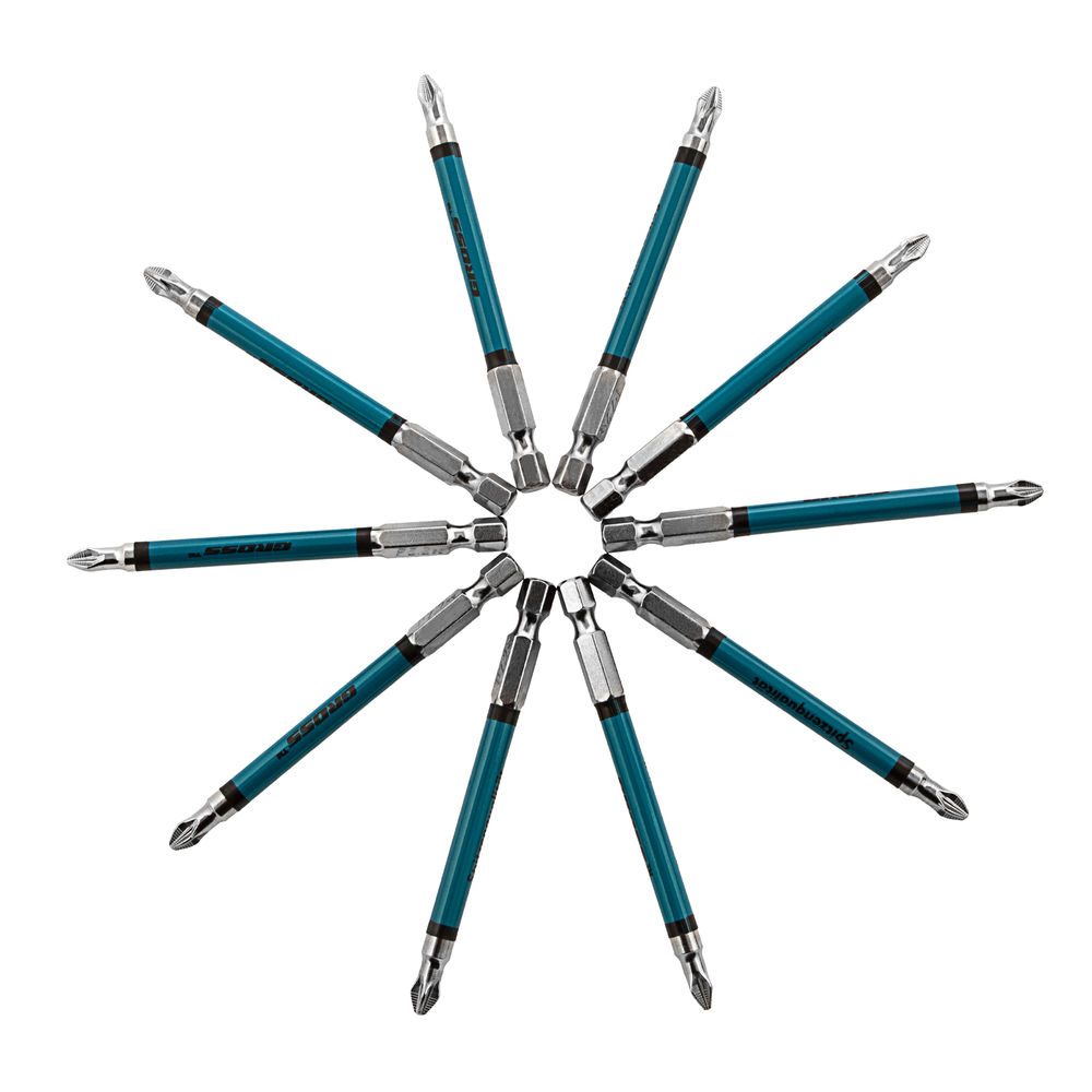 Бита PZ2 х 90, сталь S2, 10 шт. Gross (11201)