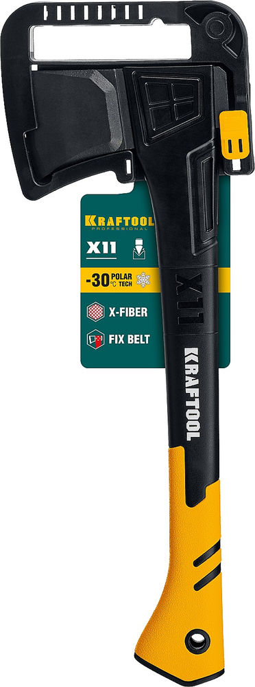 Топор-колун 1100/1400 г, 450 мм в чехле X11 KRAFTOOL 20660-11