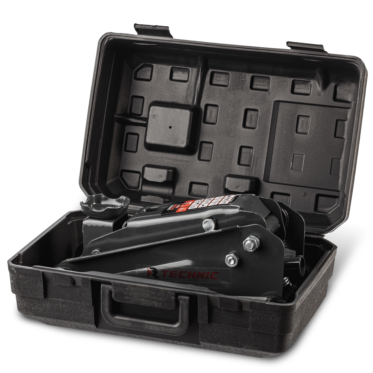 Домкрат подкатной 2,25 т, 145-385 мм, в кейсе TECHNIC RUNTEC RT-PJ225