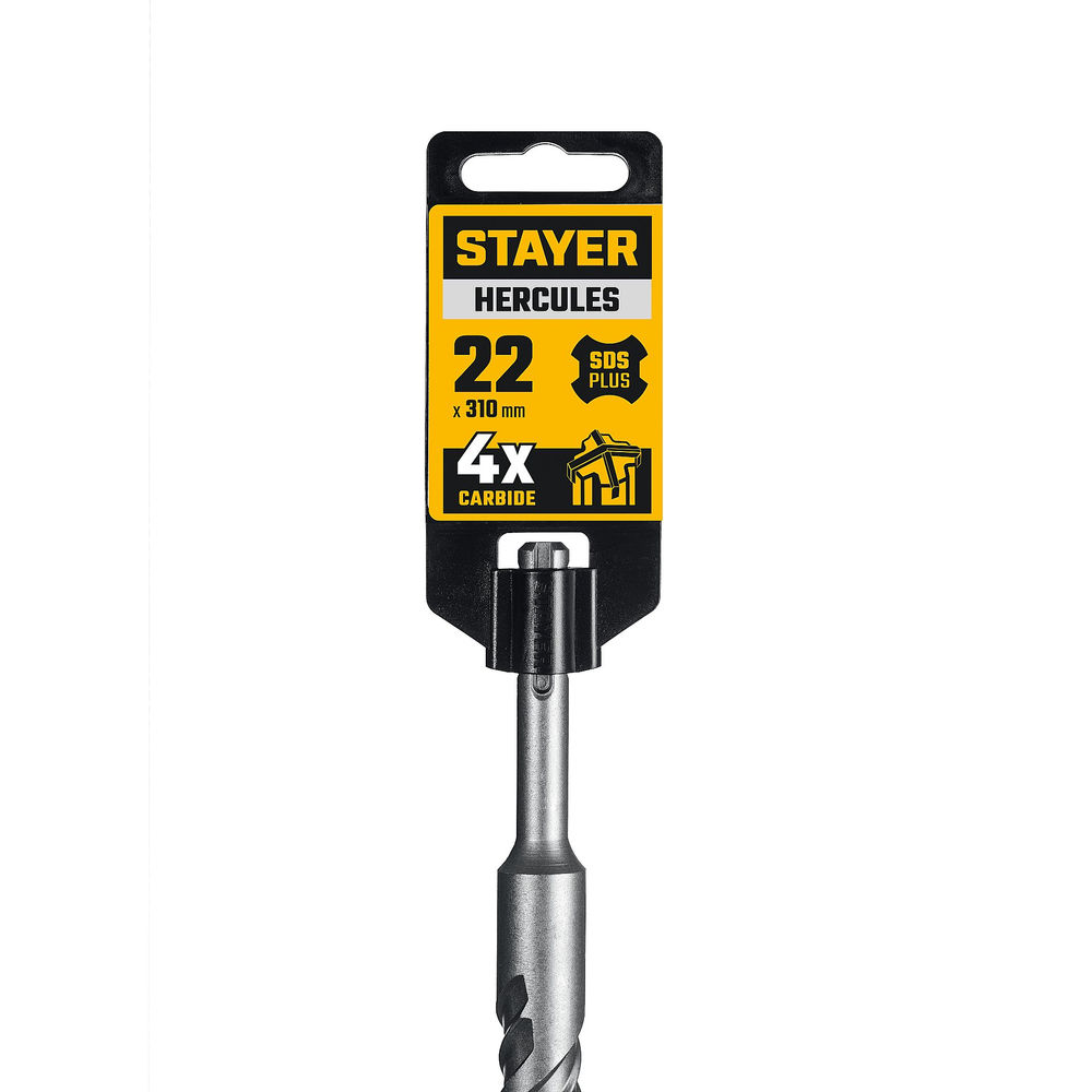 Бур SDS-plus HERCULES-4Х STAYER 22x310 мм 29290-310-22  