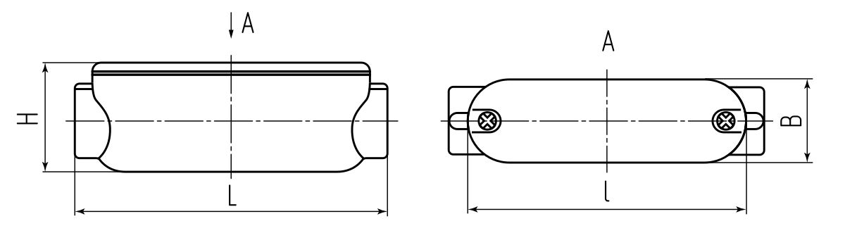 Коробка распаячная КРВ 20 (3/4) (Fortisflex) (61108)
