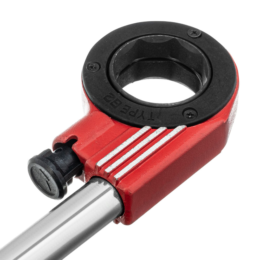 Набор клуппов 1/4-1/2-3/4-1-1.25+ плашкодержатель с трещоткой, 8 предметов Matrix