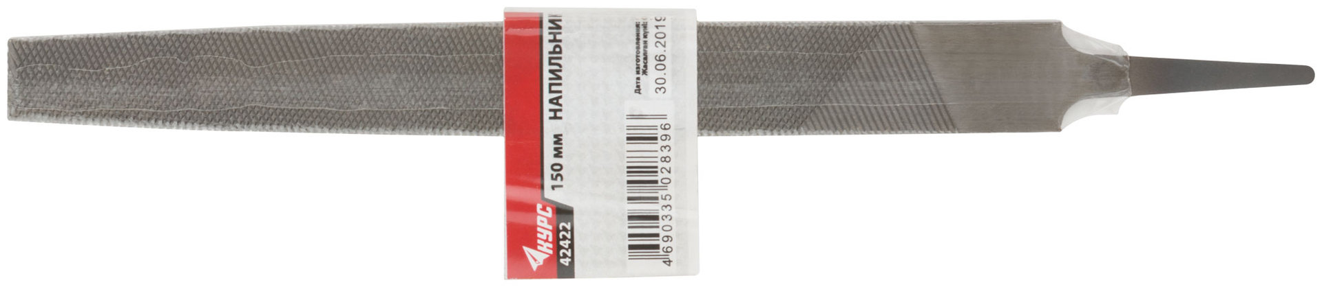 Напильник плоский 150 мм (42422)