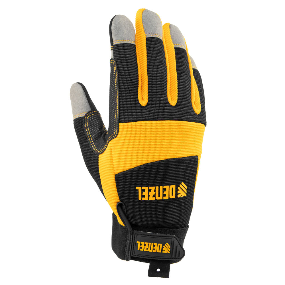 Перчатки универсальные, усиленные, размер 9 Denzel (67990)