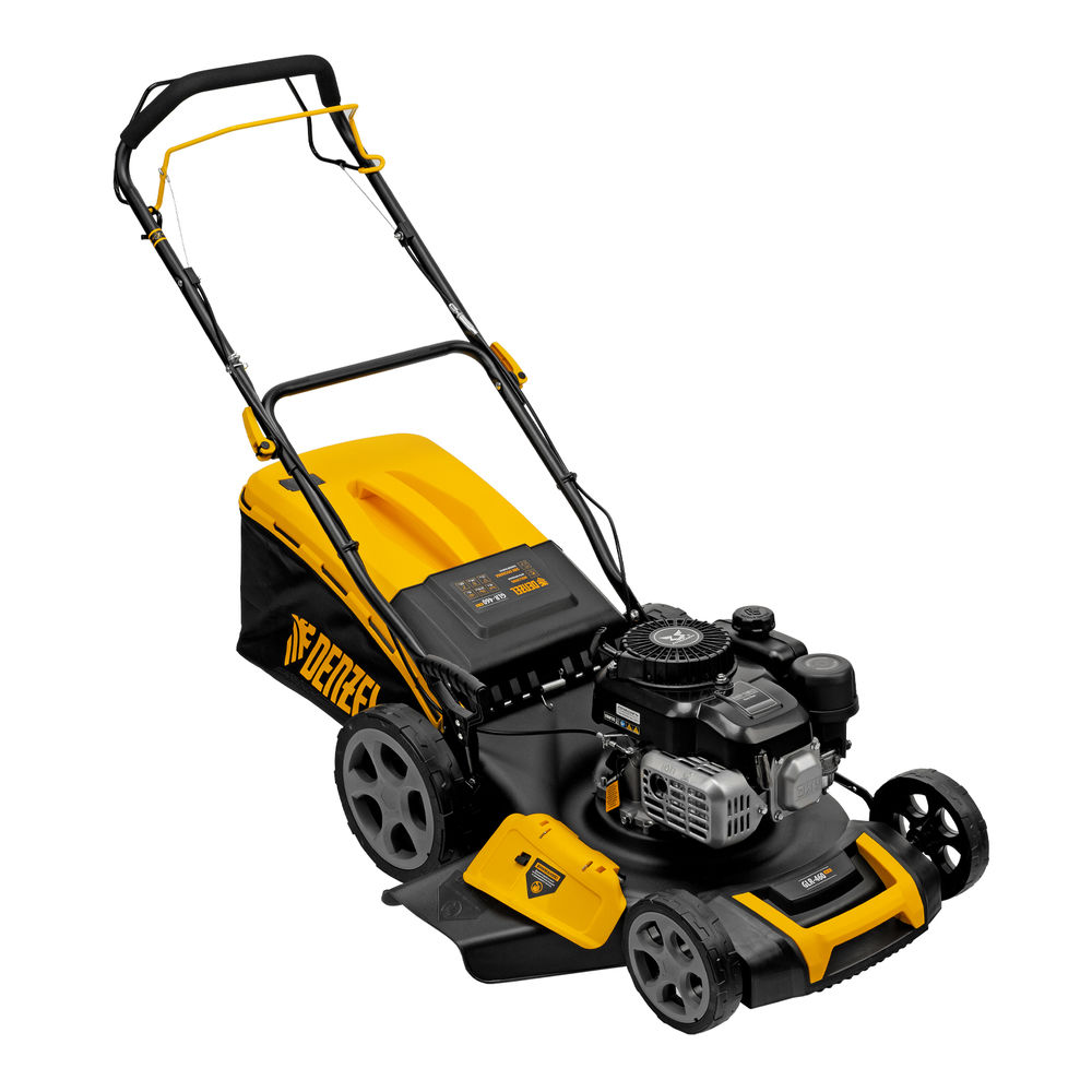 Газонокосилка бензиновая GLR-460SP-ZS, 149 см3, ширина 46 см, привод, травосборник 65 л Denzel (58824)